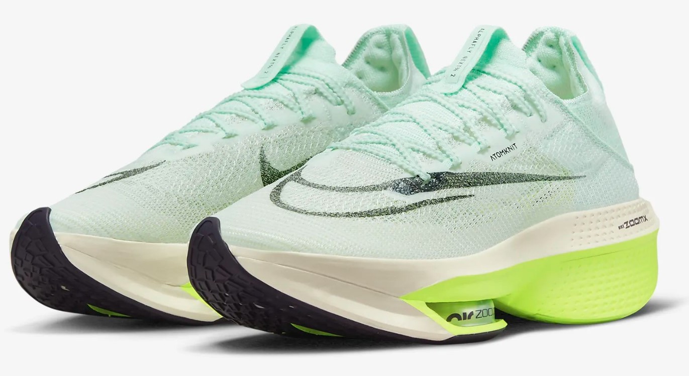 Nike W ALPHAFLY NEXT% 2 MINT FOAM/CAVE PURPLE-VOLT-COCONUT MILK