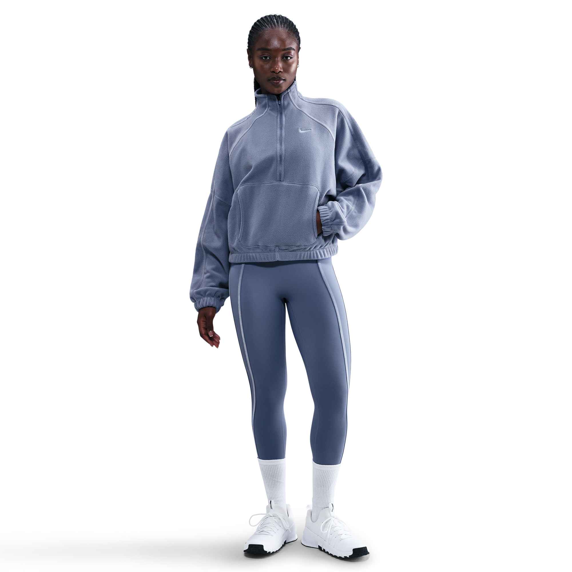 Nike W Therma 1/2 Zip World Indigo/Work Blue