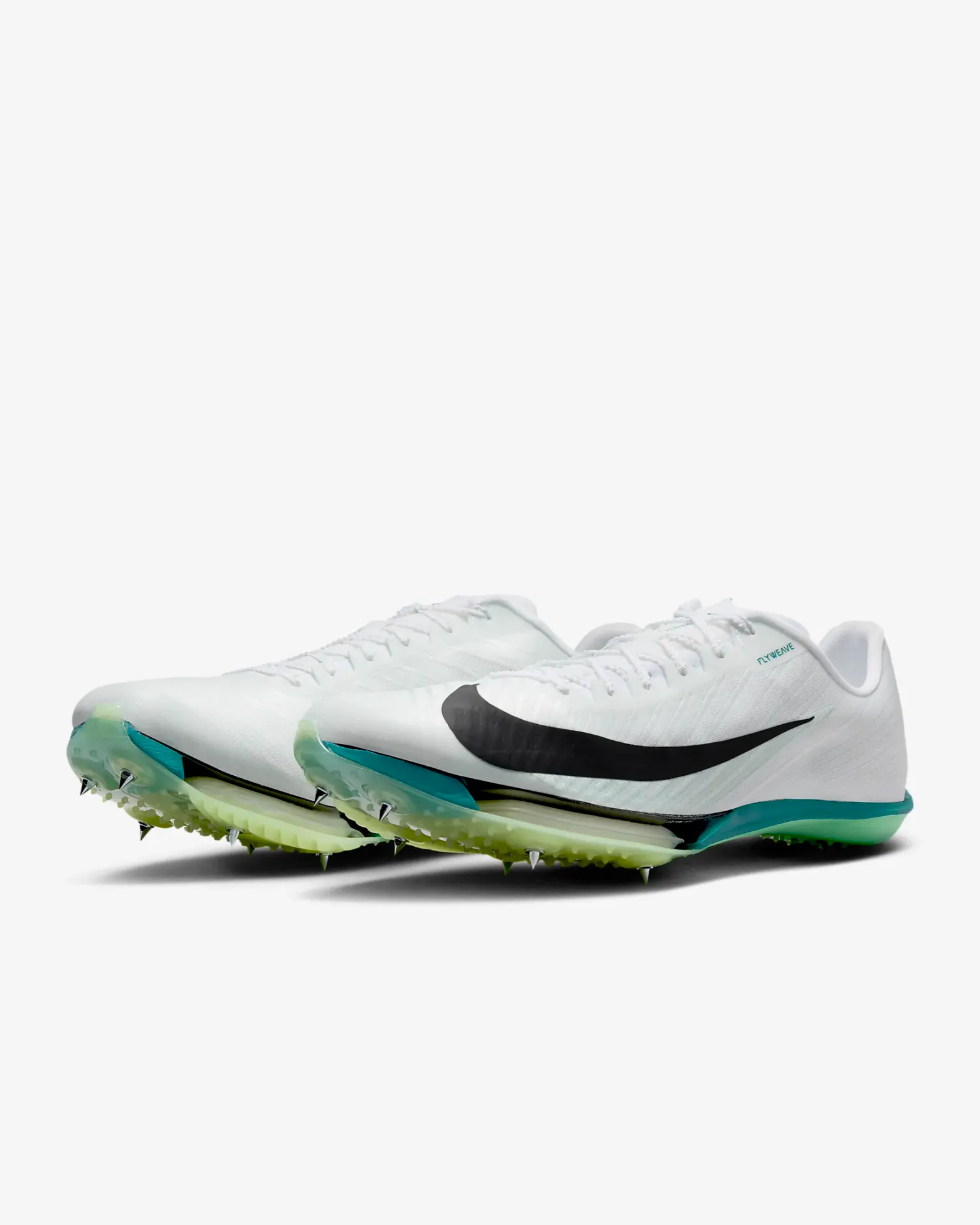 Nike Zoom Maxfly 2 WHITE/BLACK-BRIGHT SPRUCE-BARELY GREEN