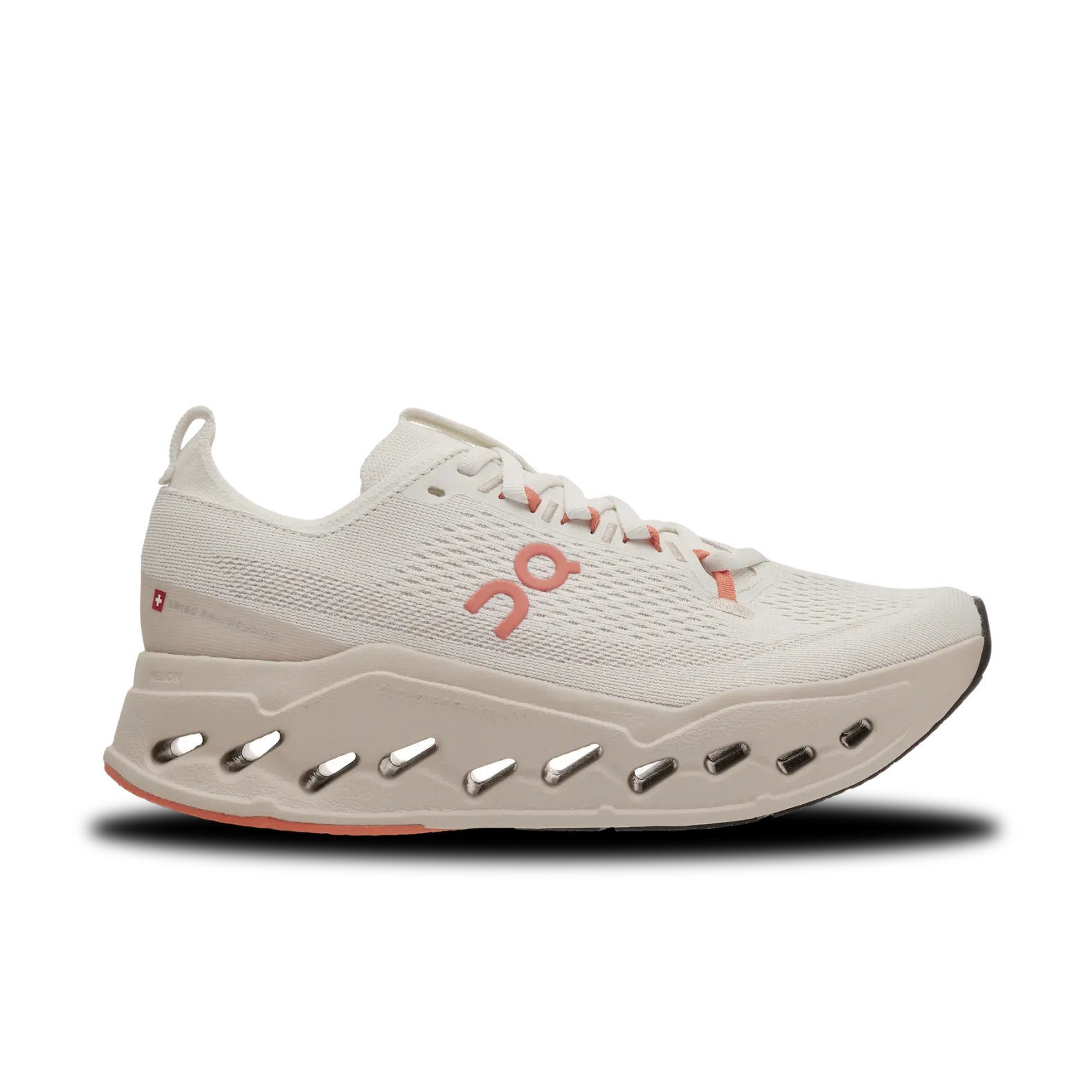 On Running W Cloudsurfer Max Ivory | Salmon